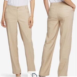 NWT NYDJ Tan Marilyn Ankle Trousers, Size 2